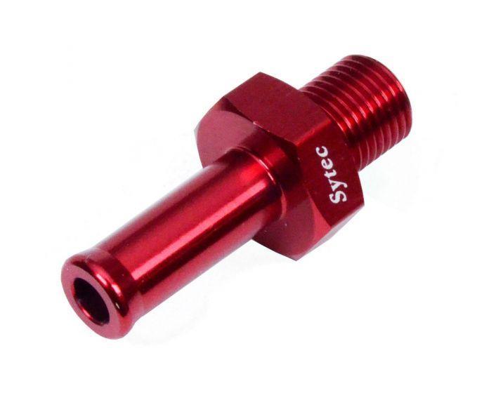 Straight Union M10 x 1  8mm (RED) (BFU002) - The Green Spark Plug Automotive product