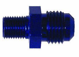 Alloy Straight Union M10x-6 (Blue) (BFU011) - The Green Spark Plug Automotive product