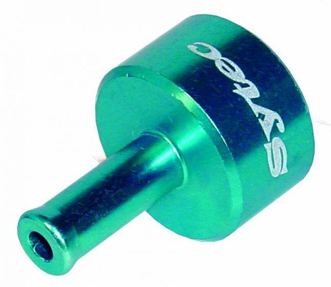 Alloy End Plug/Fuel Hose 8mm (Blue) (BFU017) - The Green Spark Plug Automotive product