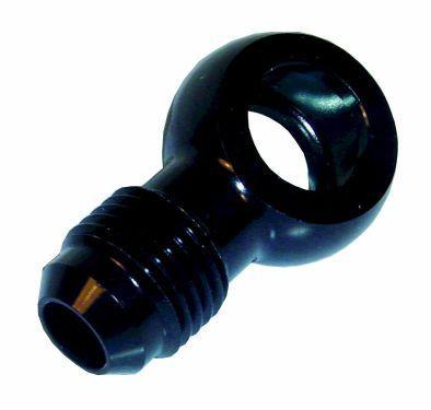 Sytec Alloy Fuel Banjo Union 12mm - Jic6 (Black) (BFU023) - The Green Spark Plug Automotive product