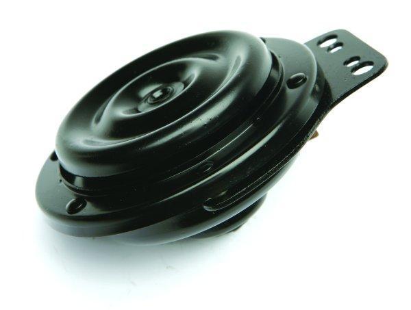 GS11047 - HORN - Lucas Replica, 8H ,12v, 97mm dai , satin black finish. - High quality product image showing GS11047 - HORN - Lucas Replica, 8H ,12v, 97mm dai , satin black finish. details and features