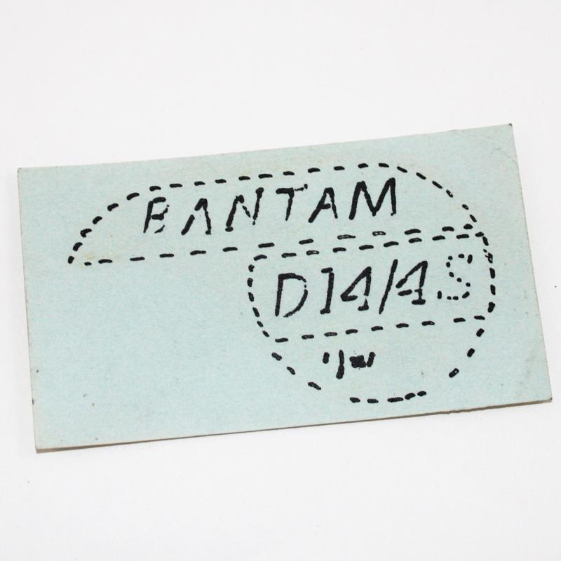 Transfer Motorcycle Sticker - BSA BANTAM D14,4S Bantam Sticker - High quality product image showing Transfer Motorcycle Sticker - BSA BANTAM D14,4S Bantam Sticker details and features