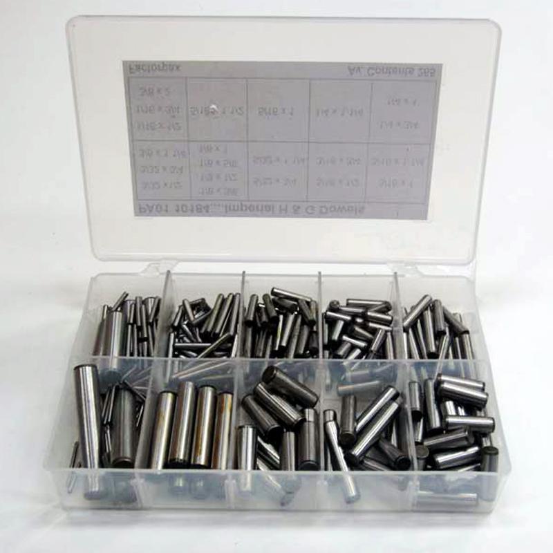 Kits - Dowel Pins - H&G, Inch Mild Steel - High quality product image showing Kits - Dowel Pins - H&G, Inch Mild Steel details and features