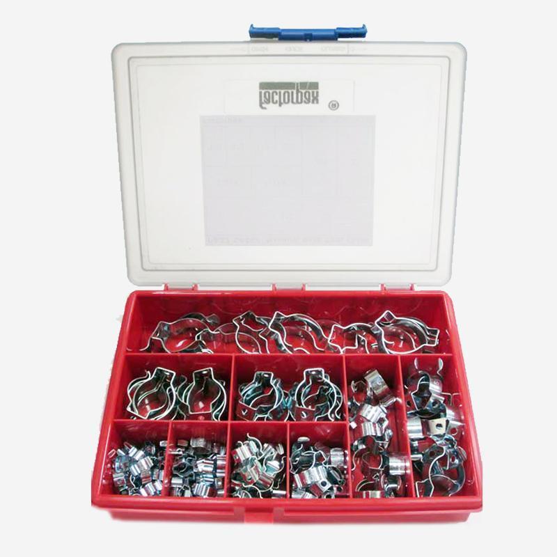 Kits - Clips & Clamps - Narrow Base,3/8 - 1.1/2 Zinc plated Tool Clips 0.86Kg - The Green Spark Plug Automotive product