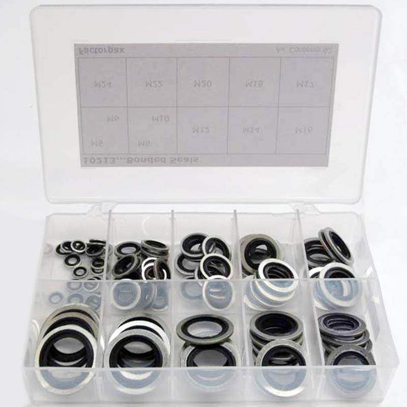 Kits - Bonded Seals - Metric, 5mm to 24mm - High quality product image showing Kits - Bonded Seals - Metric, 5mm to 24mm details and features