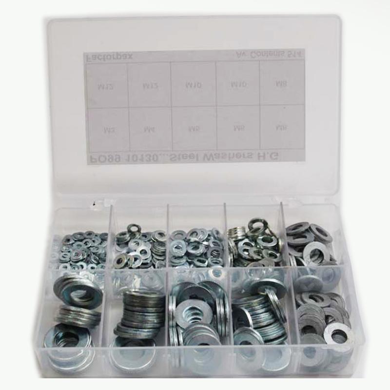Kits - Washers - H.G. Metric, Flat, 3mm to 12mm - The Green Spark Plug Automotive product