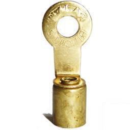 Rajah Spark Plug Ring Terminal Brass 7mm Cable - Product image