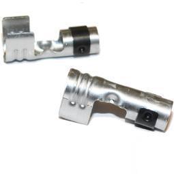 1x HT Steel push in terminal for spark plug 7mm 8mm Straight Crimp Type - High quality product image showing 1x HT Steel push in terminal for spark plug 7mm 8mm Straight Crimp Type details and features