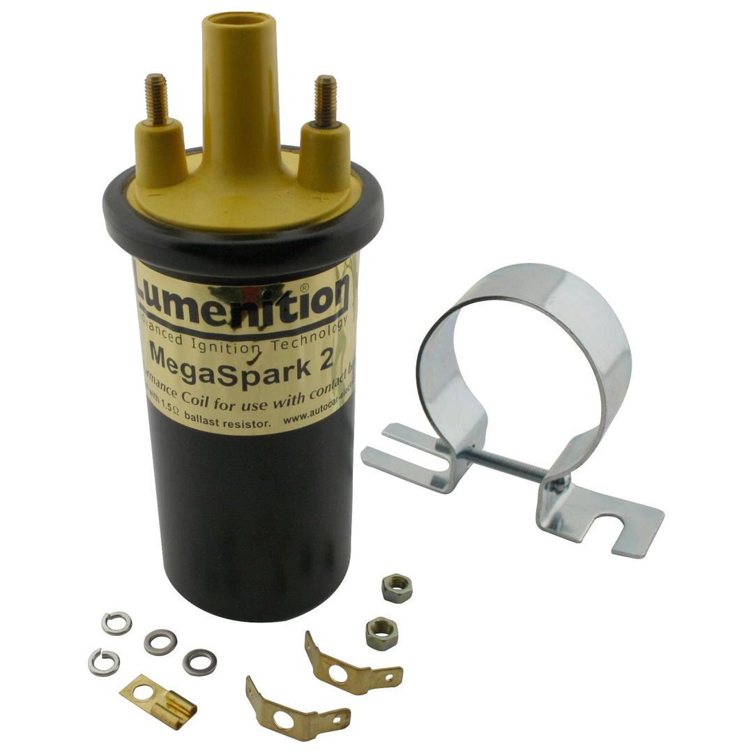 MS2 Lumenition Microdynamics Products Megaspark Ignition Coil - The Green Spark Plug Automotive product