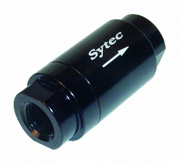 Sytec One Way Valve with 1/8 NPTF Female Connection (Black) (OWVS000-BK) - High quality product image showing Sytec One Way Valve with 1/8 NPTF Female Connection (Black) (OWVS000-BK) details and features