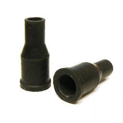 1x HT Silicone PVC insulators for spark plug caps 7mm Straight Black - High quality product image showing 1x HT Silicone PVC insulators for spark plug caps 7mm Straight Black details and features
