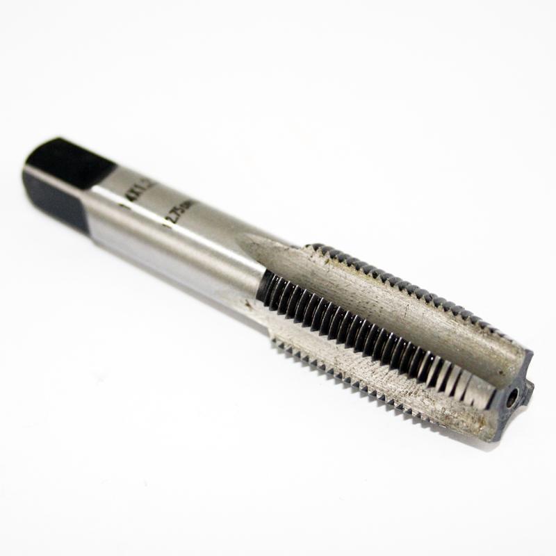 Spark Plug Metric Thread Taps M14 x 1.25 Pitch Carbon Steel (C/S) 2nd Tap - High quality product image showing Spark Plug Metric Thread Taps M14 x 1.25 Pitch Carbon Steel (C/S) 2nd Tap details and features