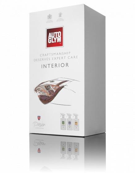 Autoglym Perfect Interior Kit Collection Shampoo Fast Glass Vinyl Rubber Care - Product image