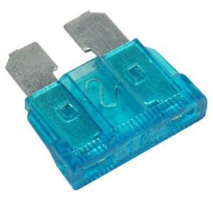 GS16010 - Blade Fuses, Blue 15 amp (Pack10) - High quality product image showing GS16010 - Blade Fuses, Blue 15 amp (Pack10) details and features