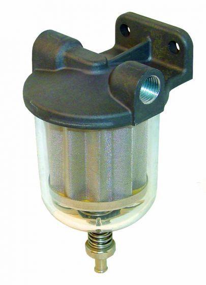 Marine Diesel Water Separator (Inox) Transparent Bowl 1/4 gas (WS317) - Product image