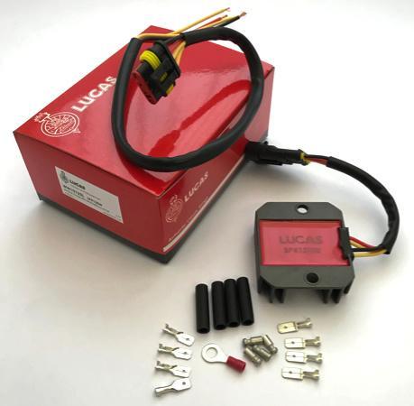 Lucas Single phase Rectifier Regulator SPR120W 120W 12V Motorcycle Regulator - High quality product image showing Lucas Single phase Rectifier Regulator SPR120W 120W 12V Motorcycle Regulator details and features