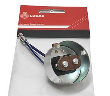 Lucas Headlight BPF Bulb Holder 554602 For Triumph BSA Norton Beam Unit - High quality product image showing Lucas Headlight BPF Bulb Holder 554602 For Triumph BSA Norton Beam Unit details and features