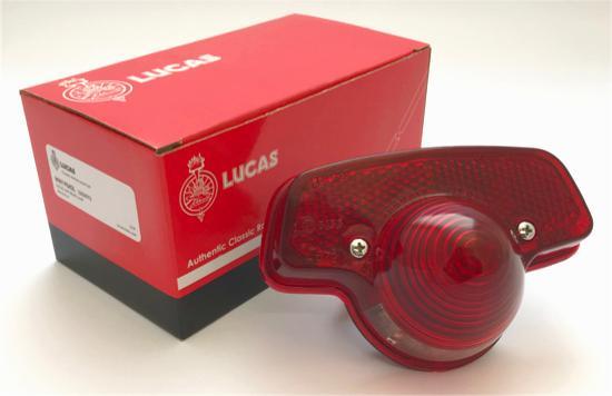 Lucas L679 Complete Rear Lamp 53973 For Triumph BSA Norton AMC Motorcycle Tail Light - High quality product image showing Lucas L679 Complete Rear Lamp 53973 For Triumph BSA Norton AMC Motorcycle Tail Light details and features