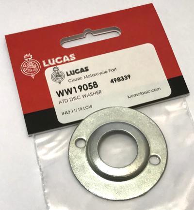 Lucas ATD Washer Disc Cover 498339 Automatic Timing Device Motorcycle - High quality product image showing Lucas ATD Washer Disc Cover 498339 Automatic Timing Device Motorcycle details and features