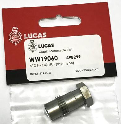 Lucas ATD Fixing Nut (Short type) 498299 Automatic Timing Device Motorcycle - High quality product image showing Lucas ATD Fixing Nut (Short type) 498299 Automatic Timing Device Motorcycle details and features