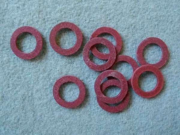 GS73115 - WASHER Pack of 10 fibre washers for 1/8'' gas fuel taps. - High quality product image showing GS73115 - WASHER Pack of 10 fibre washers for 1/8'' gas fuel taps. details and features