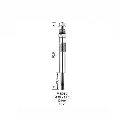 NGK Glow Plug Y-524J (5986) - High quality product image showing NGK Glow Plug Y-524J (5986) details and features