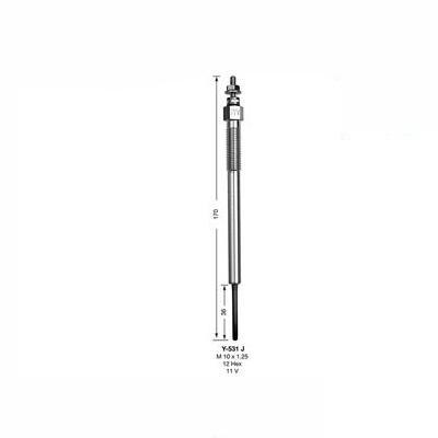 NGK Glow Plug Y-531J (2979) - The Green Spark Plug Automotive product