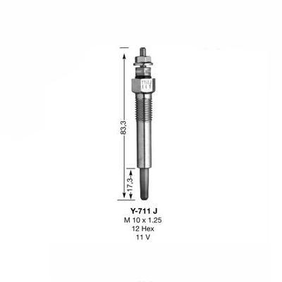 NGK Glow Plug Y-711J (5264) - The Green Spark Plug Automotive product