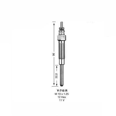 NGK Glow Plug Y-715R (5376) - The Green Spark Plug Automotive product