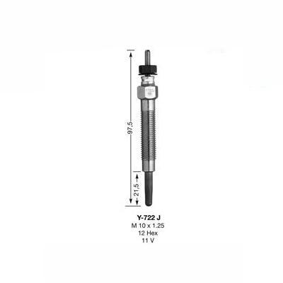 NGK Glow Plug Y-722JS (9974) - The Green Spark Plug Automotive product