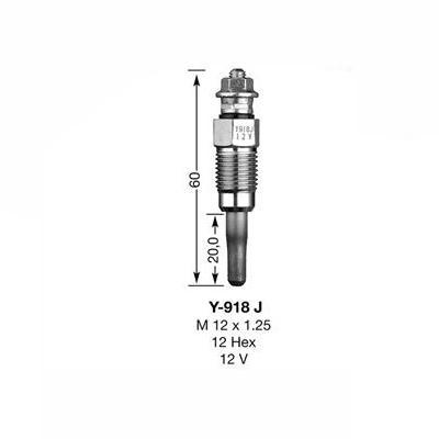 NGK Glow Plug Y-918J (3704) - The Green Spark Plug Automotive product