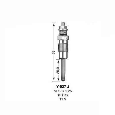 NGK Glow Plug Y-927J (5996) - The Green Spark Plug Automotive product