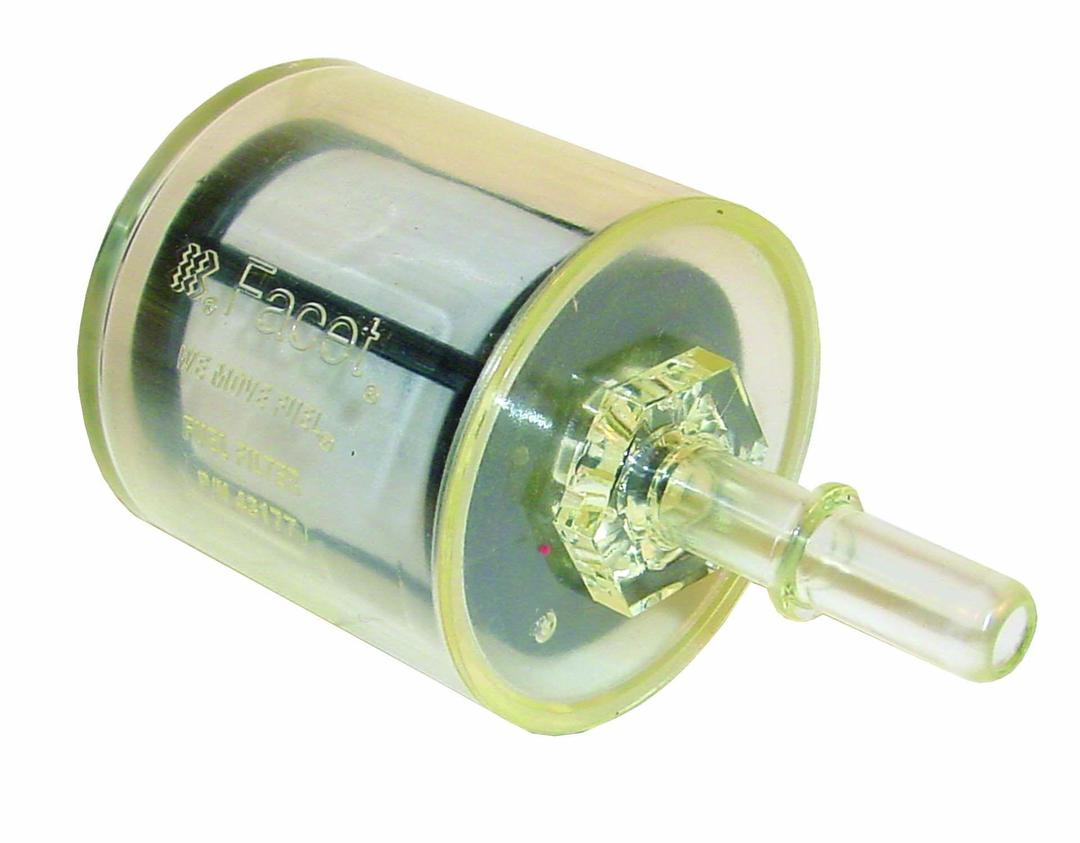 Facet Fuel Filter for Cube & Posiflow Fuel Pumps (8mm Snap Lock) FEP43177 - The Green Spark Plug Automotive product
