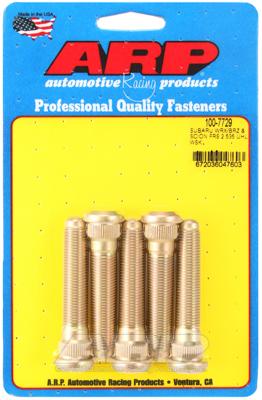 ARP 100-7729 WHEEL STUDS, M12 x 1.25 Thread Size; 2.535 Inch Under Head Length; 0.565 Inch Knurl Diameter; 0.270 Inch Knurl Length; 0.200 Inch Nose Length; Set of 5