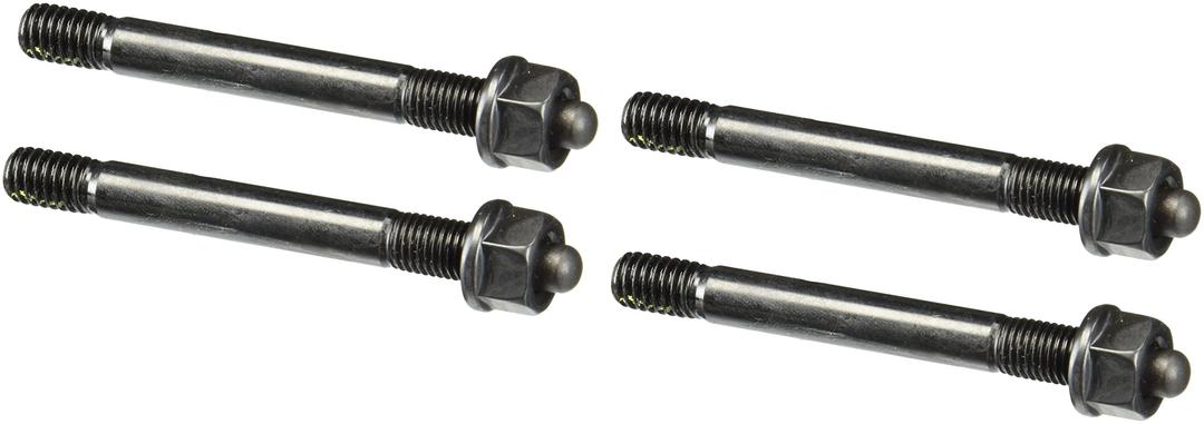 ARP 200-2408 Carburetor Stud Kit, Chrome Moly Steel With Black Oxide Finish, 4 Pack, For Select Moroso Applications With 1-1/4 INCH Spacer - The Twister Group Tools product