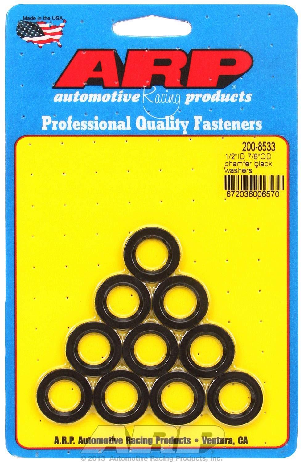 ARP 200-8533 10-Pack Of Special Purpose Washers, 1/2 INCH Inside Diameter, 7/8 INCH Outside Diameter, 120 INCH Thick - High quality product image showing ARP 200-8533 10-Pack Of Special Purpose Washers, 1/2 INCH Inside Diameter, 7/8 INCH Outside Diameter, 120 INCH Thick details and features