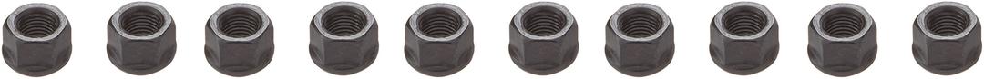 ARP 200-8634 Hex Nuts, Steel With Black Oxide Finish, Package Of 10 With 42802 - 24 Thread Size And 42994 Socket Size - The Twister Group Tools product