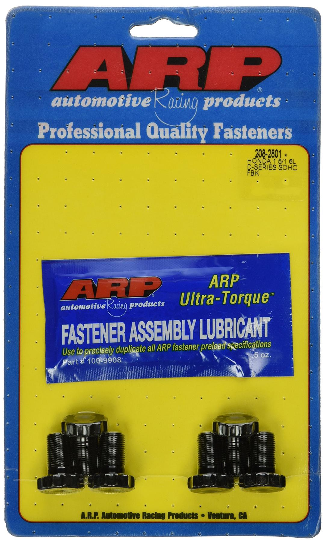 ARP 208-2801 Honda D Series 1.5L/1.6L SOHC Flywheel Bolt Kit - The Twister Group Tools product