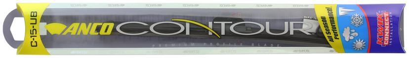 ANCO C-15-UB Contour Wiper Blade - 15 INCH