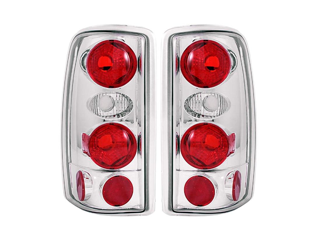 ANZO 211008 Chevrolet/GMC Chrome Tail Light Assembly (Pair) - The Twister Group Tools product