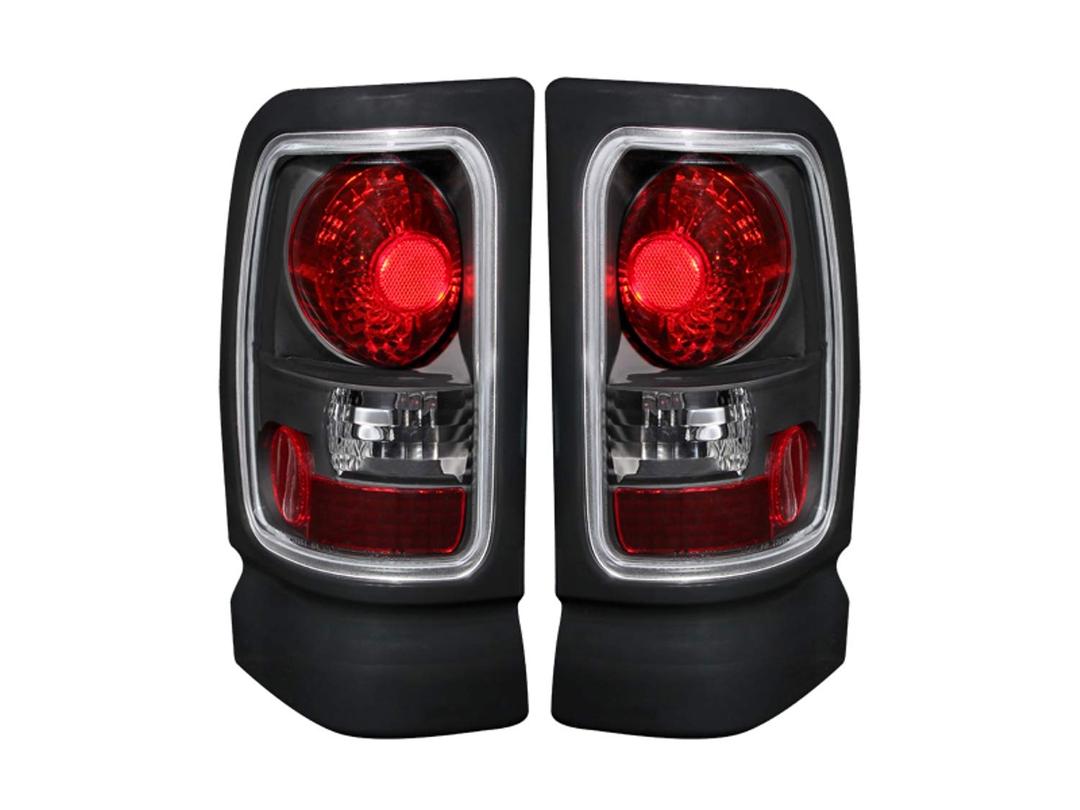ANZO 211048 Dodge Ram Black Tail Light Assembly (Pair) - The Twister Group Tools product