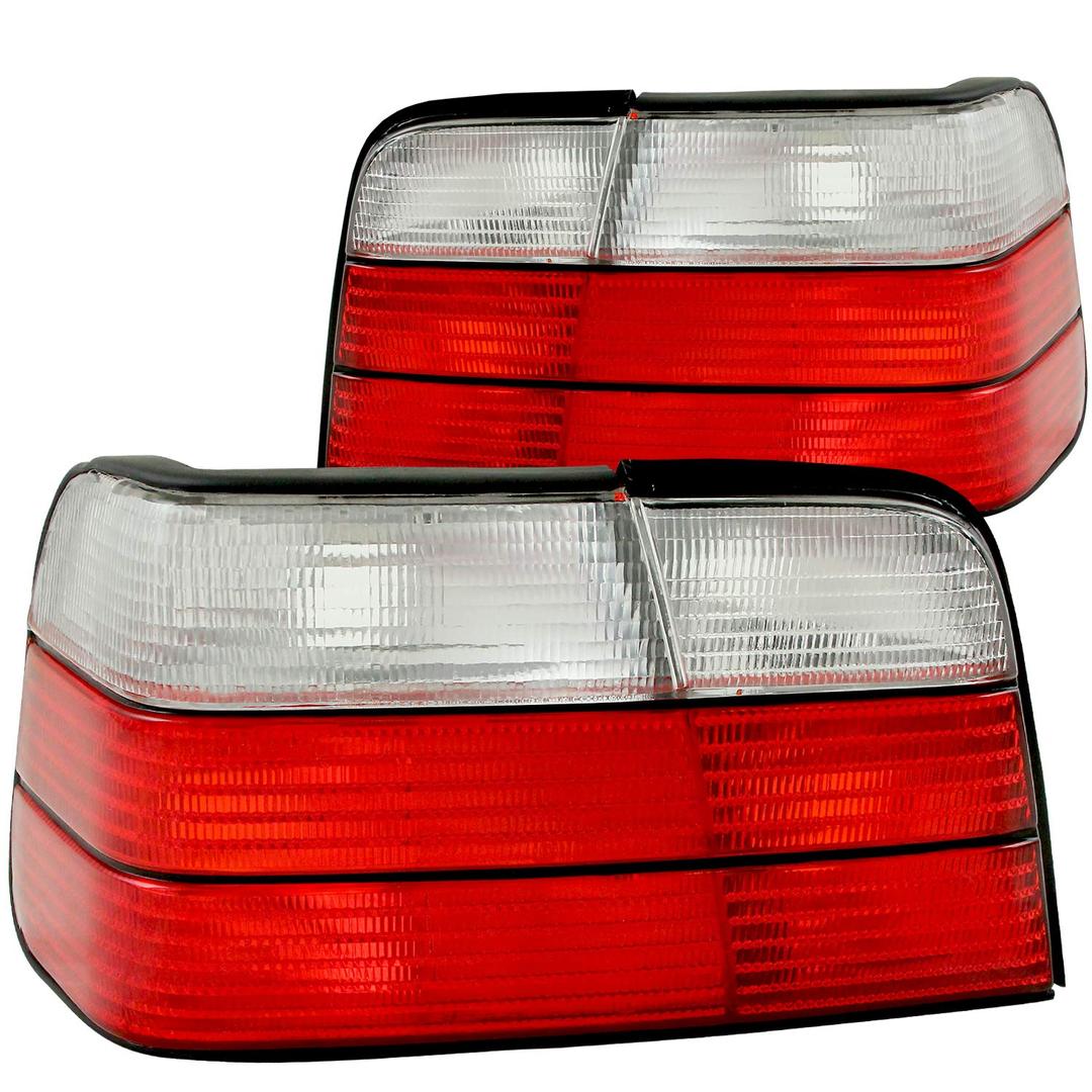 ANZO 221216 Red/Clear Taillight for BMW 3 Series (Pair) - The Twister Group Tools product