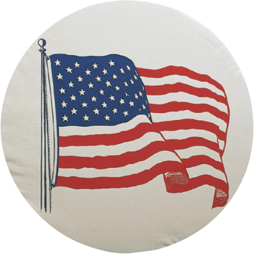 ADCO 1786 FLAG TIRE COVER- I