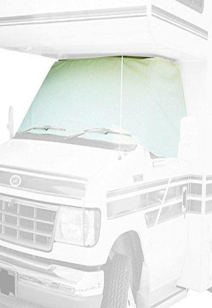ADCO 2409 White Class C Chevy 2001-2015 Windshield Cover (RV Motorhome with Mirror Cutouts) - High quality product image showing ADCO 2409 White Class C Chevy 2001-2015 Windshield Cover (RV Motorhome with Mirror Cutouts) details and features