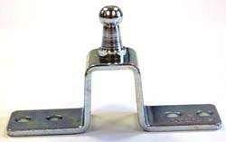 AP PRODUCTS 010-187-2 Multi Purpose Lift Support Bracket; Used For Mounting Gas Lift Supports; Hat Shaped; Slotted; 10 Millimeter Ball Stud; 4 Holes; Set Of 2 - The Twister Group Tools product