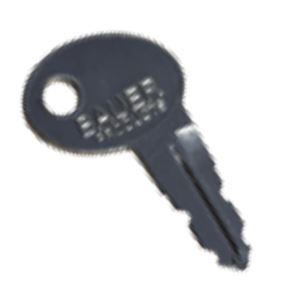 AP PRODUCTS 013689001 Key; Bauer AE; Replacement Key For Bauer AE Series Door Lock Door Lock; Key Code 001 - The Twister Group Tools product