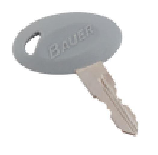 AP PRODUCTS 013689715 Key; Bauer; Replacement Key For Bauer RV 700 Series Door Lock; Key Code 715 - High quality product image showing AP PRODUCTS 013689715 Key; Bauer; Replacement Key For Bauer RV 700 Series Door Lock; Key Code 715 details and features
