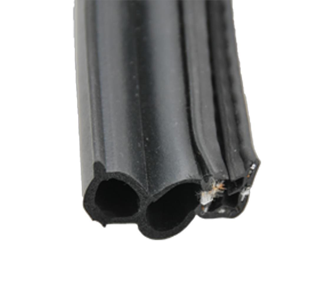 AP PRODUCTS 018181BB 0121.2137 018-181-BB Slide Double Bulb Seal with Slide-On Clip, Black, 1.5 Inch x 3/4 Inch x 25 Foot - High quality product image showing AP PRODUCTS 018181BB 0121.2137 018-181-BB Slide Double Bulb Seal with Slide-On Clip, Black, 1.5 Inch x 3/4 Inch x 25 Foot details and features