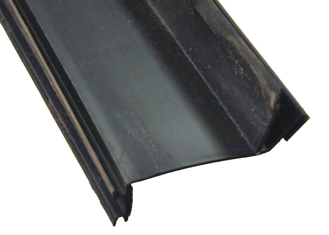 AP PRODUCTS 018-1932-168 BOTTOM PAN SEAL W/ 1.25, Bottom Pan Seal; Used When Either Repairing Or Installing New Schwintek Slide; 14 Foot Length x 3 Inch Width x 2 Inch Height; Black; With 1-3/4 Inch Wiper - The Twister Group Tools product