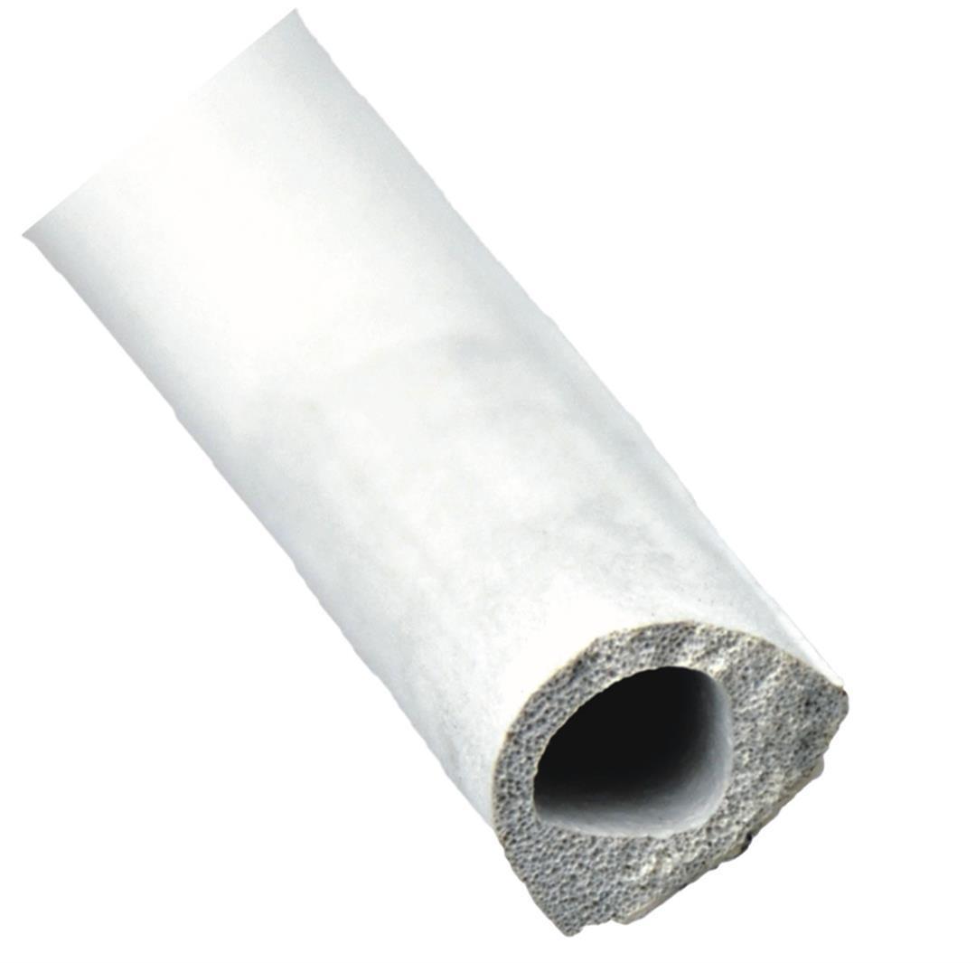 AP PRODUCTS 018204 018-204 White 1/2 INCH x 3/8 INCH x 50FT Rubber D-Seal with Tape - High quality product image showing AP PRODUCTS 018204 018-204 White 1/2 INCH x 3/8 INCH x 50FT Rubber D-Seal with Tape details and features